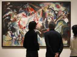 El Museo del Hermitage de San Petersburgo llega a Madrid, con obras de Matisse, Kadinsky, Gaugain, Picasso, entre otros. EFE  /