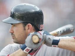 Adrián González se consolidó en las Grandes Ligas como un pelotero estelar con los Medias Rojas de Boston. GETTY IMAGES SPORT  /