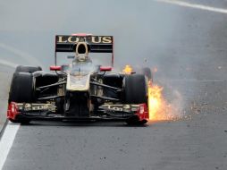 La escudería Lotus Renault ahora se llamará solamente Lotus. ARCHIVO  /