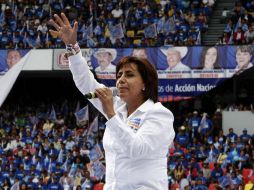 Luisa María Calderón, aspirante del PAN a la gubernatura de Michoacán. EL UNIVERSAL  /