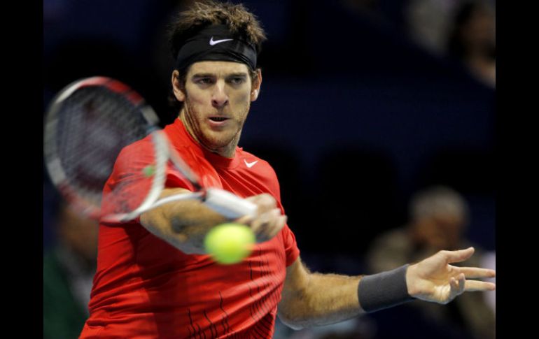 El argentino enfrentó el dia de ayer a l español Marcel Granollers en Valencia. AP  /