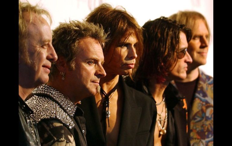 Aerosmith visita Guadalajara con la gira Back on the road, para así concluir su trabajo en América y continuar en Japón. AFP  /