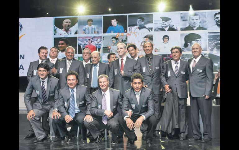 Hugo fue ingresado ayer junto a otros legendarios ex jugadores al Salón de la Fama de Futbol de Pachuca. MEXSPORT  /