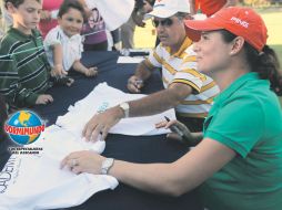 Lorena Ochoa no jugará por primera vez un torneo de LPGA de los que se han jugado en México (DF, Morelia y Guadalajara).  /