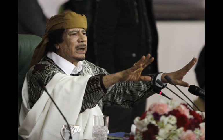 La CPI ha estado recopilando los documente que acrediten la muerte de Muamar Gadhafi. ARCHIVO  /