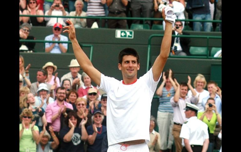 El serbio Djokovic ganó tres torneos del Grand Slam y cinco títulos en Masters 1000. MEXSPORT  /