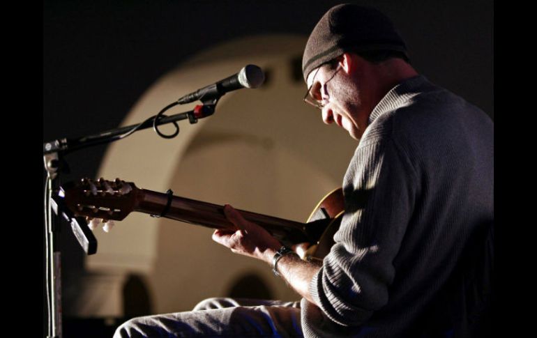 Álvaro Avitia, en un concierto durante un Festival de la Luna pasado.  /