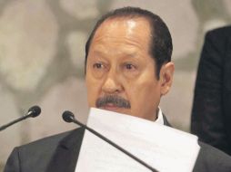 El gobernador de Michoacán,Leonel Godoy Rangel termina su gestión el 14 de febrero del próximo año. NTX  /