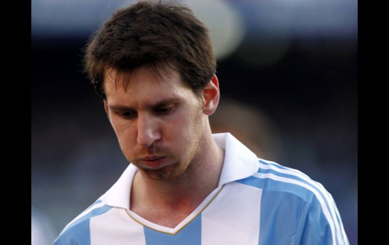 ''Ellos (Bolivia) de la nada hicieron el primero y se complicó todo'', sostuvo Messi. REUTERS  /