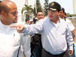 El gobernador de Veracruz, Javier Duarte, dijo que Francisco Blake será recordado con cariño entre los veracruzanos.  /