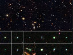 El rápido nacimiento de estrellas observados en estas galaxias replantea teorías sobre su formación. EFE  /