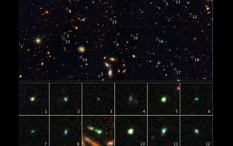 El rápido nacimiento de estrellas observados en estas galaxias replantea teorías sobre su formación. EFE  /