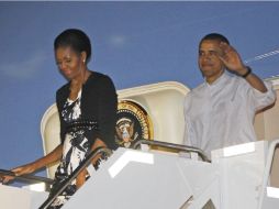 El Presidente Barack Obama ya se encuentra en Honolulu y tratará temas económicos y comerciales. AP  /