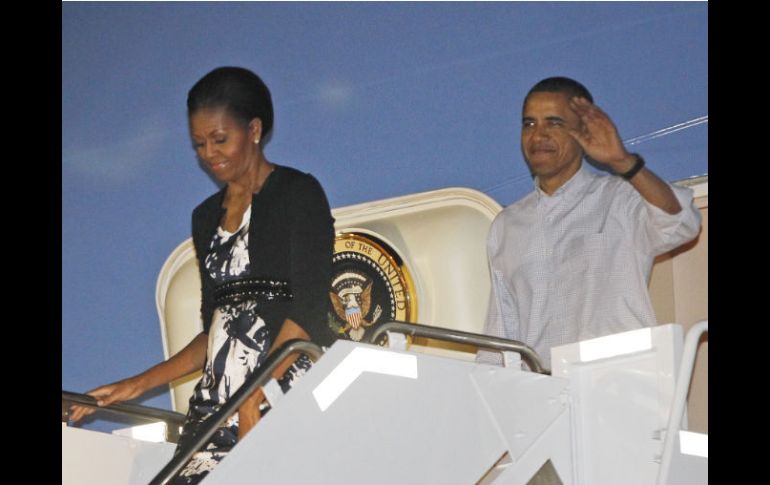 El Presidente Barack Obama ya se encuentra en Honolulu y tratará temas económicos y comerciales. AP  /