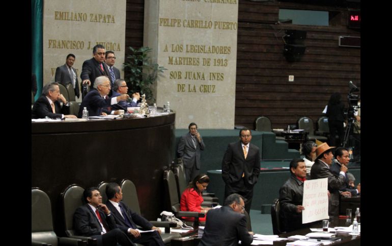 Definirán la postura que llevarán a la Comisión de Presupuesto, a fin de defender los rubros que consideran prioritarios. NOTIMEX  /