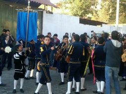 El recorrido festivo comenzó a las 17:30 horas, en el Lienzo Charro y continuó por las calles de Tapalpa.  /