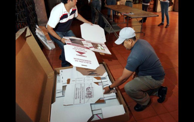 Serán cerca de 11 mil los ciudadanos que no podrán ejercer su derecho al voto durante esta jornada. NOTIMEX  /