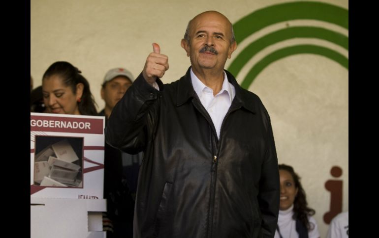 El candidato espera una jornada blanca en todos los sentidos. AFP  /