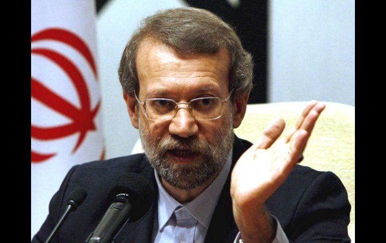 El presidente de la Asamblea, Ali Larijani. ESPECIAL  /