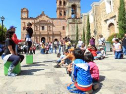 El Colectivo Citio cerró las actividades del Festival de la Luna en Tapalpa.  /