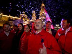 El priista Fausto Vallejo lleva la delantera en los resultados del PREP. AFP  /