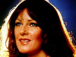 Anni Frid Lyngstad, conocida como la integrante 'morena' del grupo sueco ABBA. ESPECIAL  /