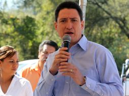 Alonso Ulloa estuvo presente en el arranque del primer parque ladrillero en el Estado.  /