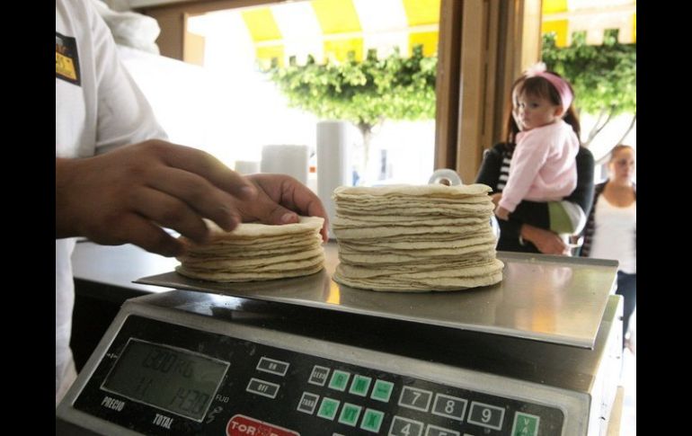 Los subsidios han incidido en la comercialización de unos 100 millones de kilogramos de tortillas. ARCHIVO  /