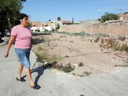 Lugar donde presuntamente se construirá una gasolinera, en Tetlán, en la calle Federico Medrano 3567.  /