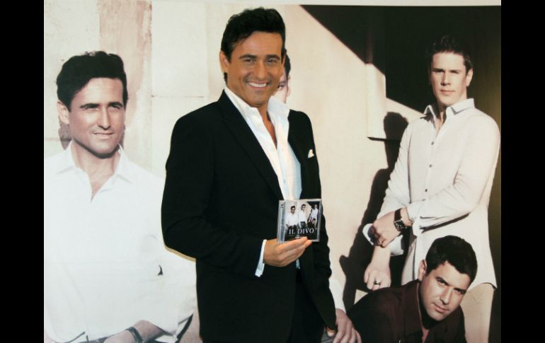 El grupo Il Divo ha vendido más de 26 millones de discos en el mundo. EL UNIVERSAL  /