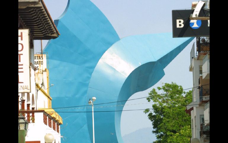 Detalle del centro de Manzanillo, cuya famosa escultura del pez fue hecha por Sebastían. ARCHIVO  /