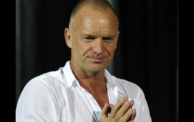 Sting dijo que lo lanzó de manera gratuita ''porque no sabemos cuánto vale. EFE  /