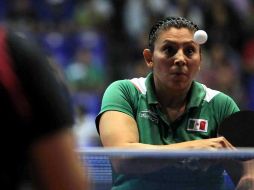 La tenismesista María Paredes tuvo su primer acercamiento al deporte en 1998, pero en tenis de cancha. MEXSPORT  /