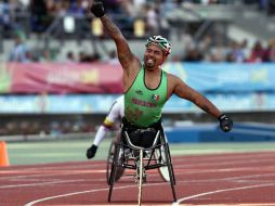 Sánchez Nava posee el récord parapanamericano firmó 48.86 segundos en Río de Janeiro 2007. MEXSPORT  /