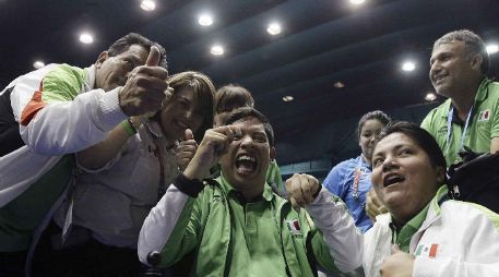 'Estoy feliz, fue una competencia muy difícil pero se logró gracias al apoyo de México': Ventura. MEXSPORT  /