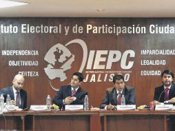 Pleno del Instituto Electoral y de Participación Ciudadana del Estado de Jalisco.  /