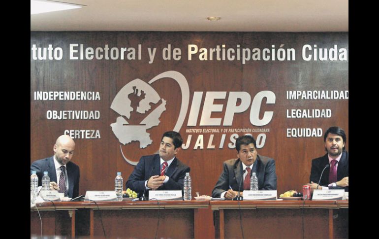 Pleno del Instituto Electoral y de Participación Ciudadana del Estado de Jalisco.  /