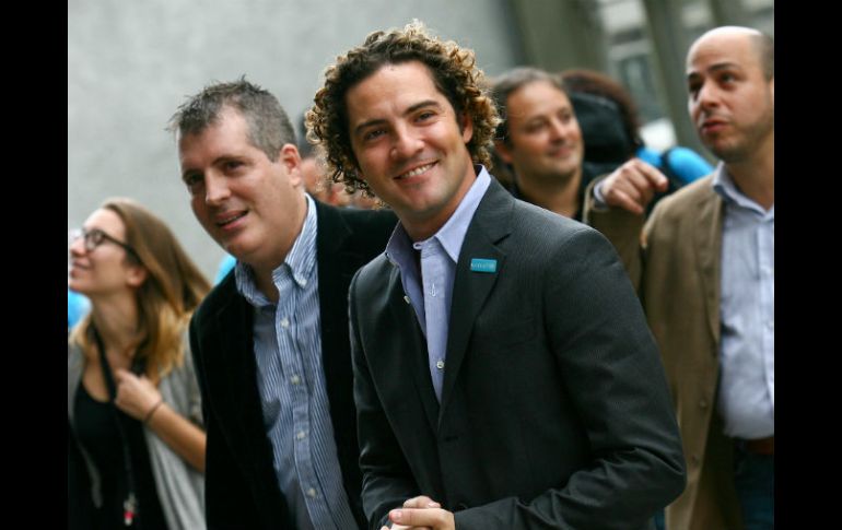 David Bisbal es portavoz por España de la Unicef. EFE  /