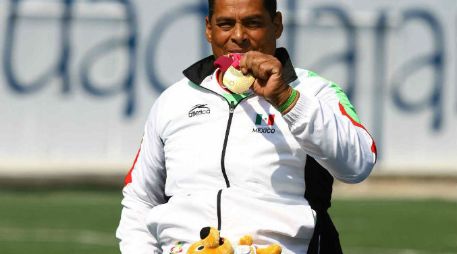 Báez ya tiene prácticamente su boleto a los Juegos Paralímpicos de Londres 2012. MEXSPORT  /