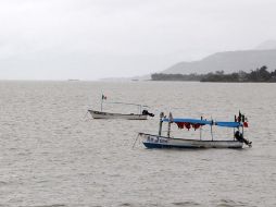 El lago de Chapala se encuentra en la cota 95.14, con un almacenamiento de cuatro mil 904 millones de metros cúbicos. ARCHIVO  /