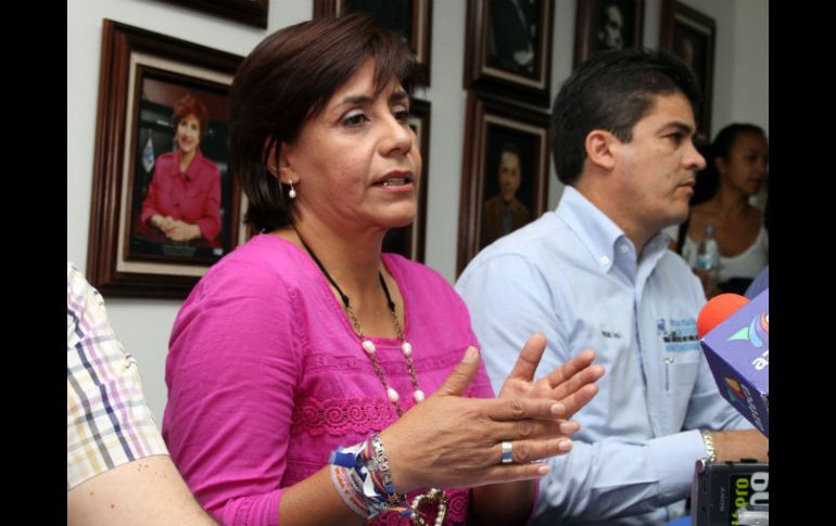 El dirigente estatal del PAN, Germán Tena Fernández, acompañará Luisa María Calderón a levantar las denuncias. NTX  /