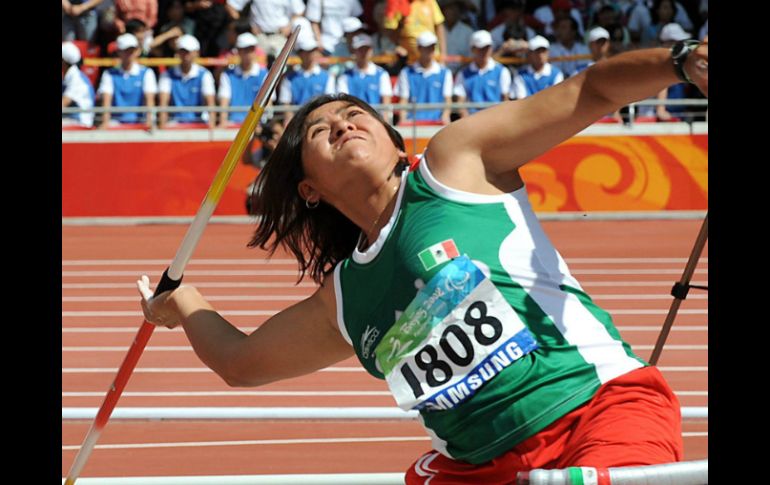 México llega a 39 medallas de oro, en la imagen Jeny Velazco. NOTIMEX  /