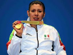 María Paredes también obtuvo otra áurea en días pasados al vencer a Martha Makishi. MEXSPORT  /