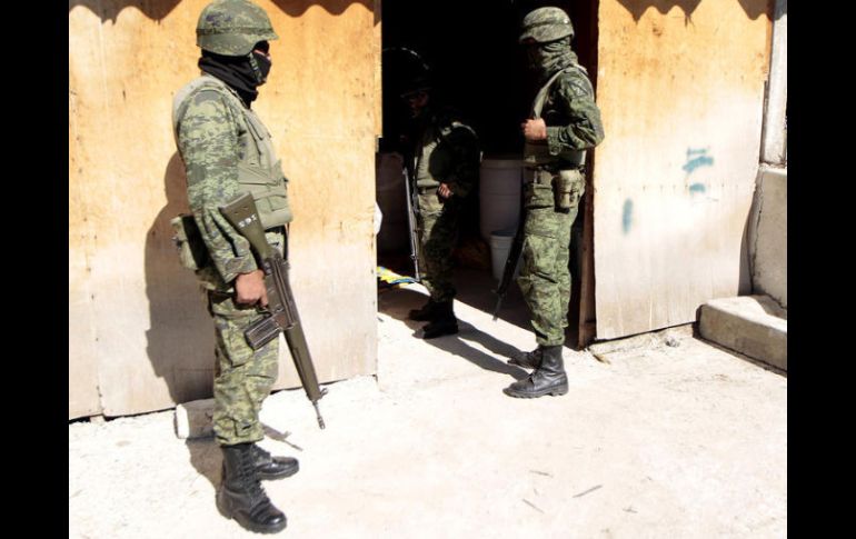 El lugar donde se encontraron los equipos era conocido como 'La Central' y estaba ubicado en una colonia residencial.  /