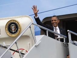 Obama partió el sábado por la tarde del aeropuerto internacional de Bali en un vuelo de 21 horas. REUTERS  /