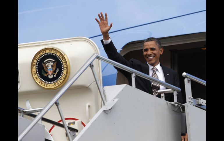 Obama partió el sábado por la tarde del aeropuerto internacional de Bali en un vuelo de 21 horas. REUTERS  /