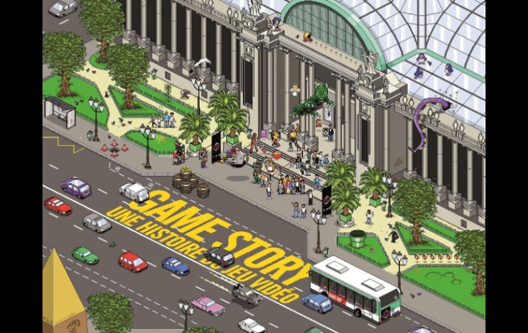 Imagen facilitada por el Museo del Grand Palais de París de uno de los históricos videojuegos. EFE  /