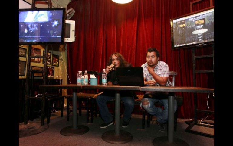 Juan Carlos Guerrero, organizador del festival, durante una rueda de prensa.  /