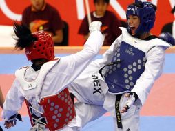 La sinaloense venció con punto de oro sobre el tatami a la dominicana para quedarse con el cupo a la justa veraniega. NOTIMEX  /