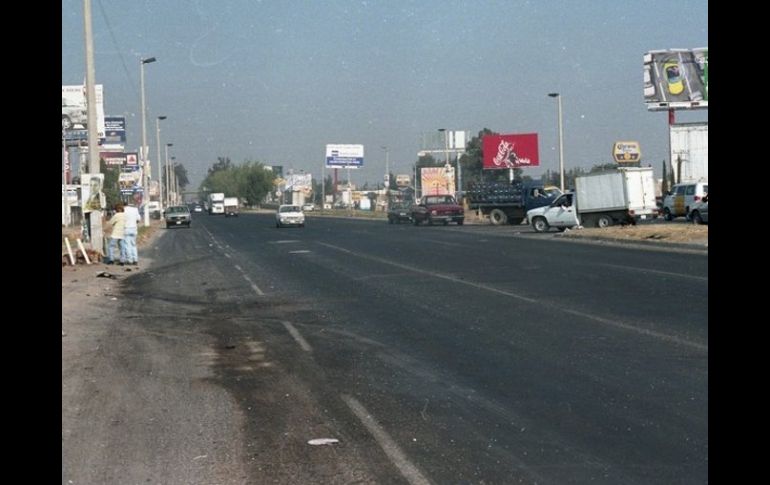 El percance sucedió a la altura del Aeropuerto Internacional de Guadalajara. ARCHIVO  /